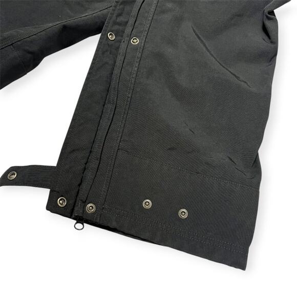 Carhartt Waterproof Breathable Waist Overall Unlined SIZE S 28 Black Pants - Picture 10 of 16